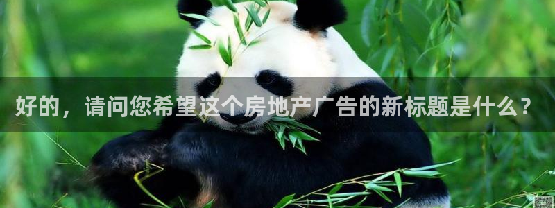 风暴娱乐fb：好的，请问您希望这个房地产广告的新标题是什么？