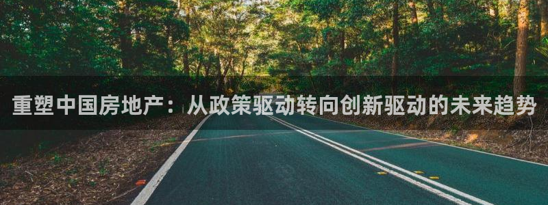 风暴娱乐乃六七五一38：重塑中国房地产：从政策驱动转向创新驱