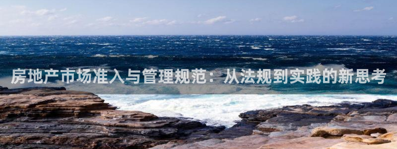 风暴娱乐待遇：房地产市场准入与管理规范：从法规到实践的新思考