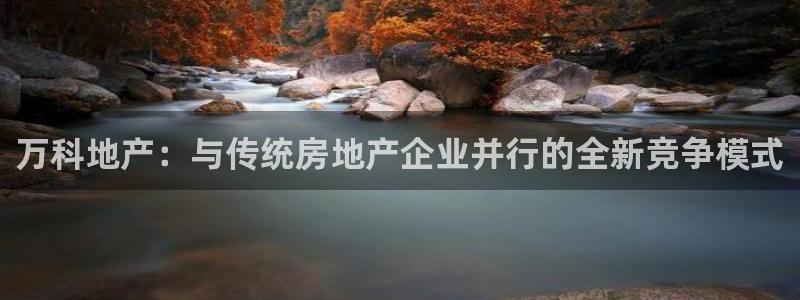 风暴娱乐 风暴注册平台：万科地产：与传统房地产企业并行的全新