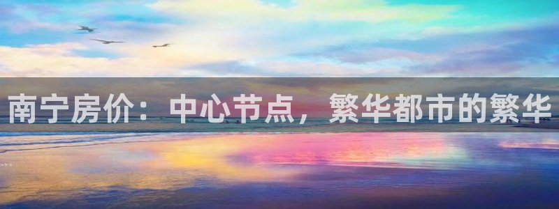 风暴娱乐待遇：南宁房价：中心节点，繁华都市的繁华