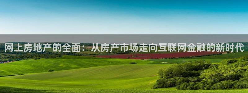 风暴平娱乐：网上房地产的全面：从房产市场走向互联网金融的新时