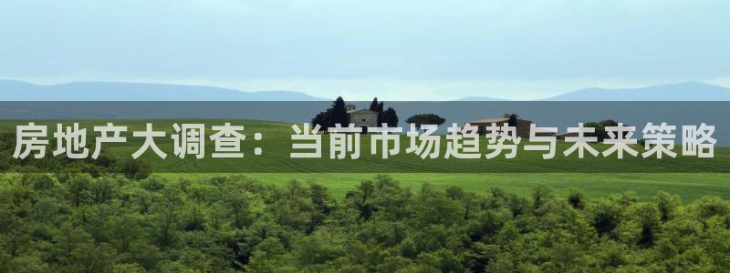 风暴娱乐开户：房地产大调查：当前市场趋势与未来策略