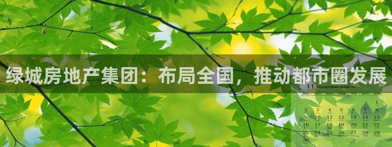 风暴娱乐主页：绿城房地产集团：布局全国，推动都市圈发展