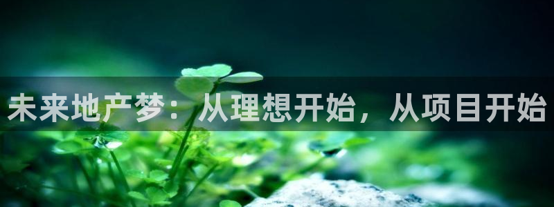 风暴娱乐下5指尖：未来地产梦：从理想开始，从项目开始