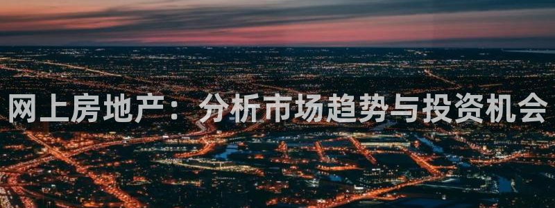 风暴娱乐求333OOc：网上房地产：分析市场趋势与投资机会