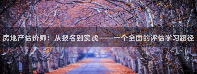 风暴娱乐月5指尖：房地产估价师：从报名到实战——一个全面的评