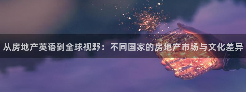 娱乐风暴港：从房地产英语到全球视野：不同国家的房地产市场与文