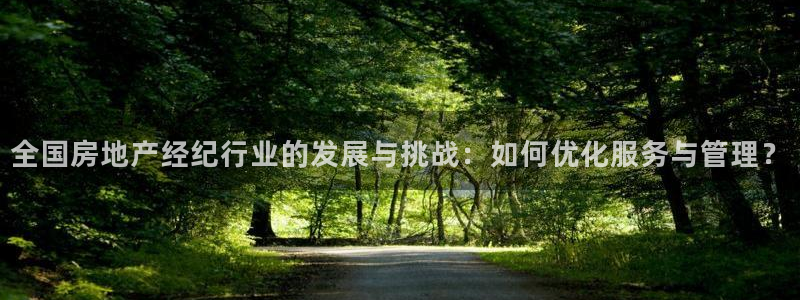 风暴娱乐40996：全国房地产经纪行业的发展与挑战：如何优化